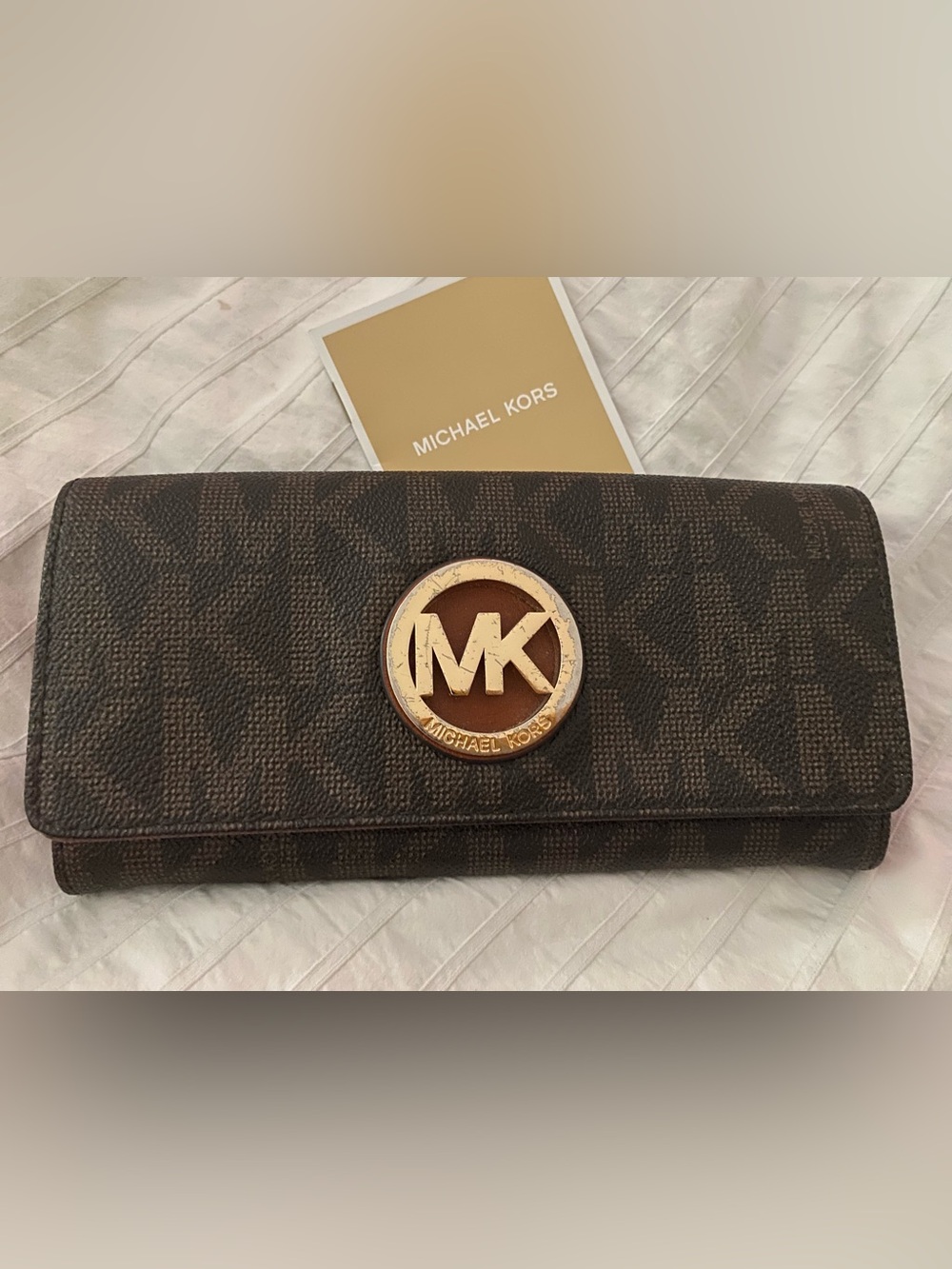 Michael Kors Fulton Flap Continental Wallet